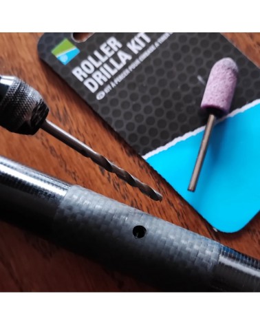 Wiertło Do Nawiercania Topów Karpiowych Preston Roller Drilla Kit