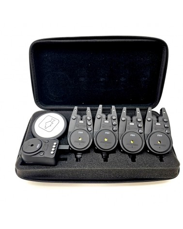 Zestaw Sygnalizatorów Brań Prologic C-Series Pro Alarm Set 4+1+1 Red Green Yellow Blue