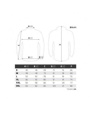 Odzież Termiczna Delphin Tundra Blacx Bluza XL
