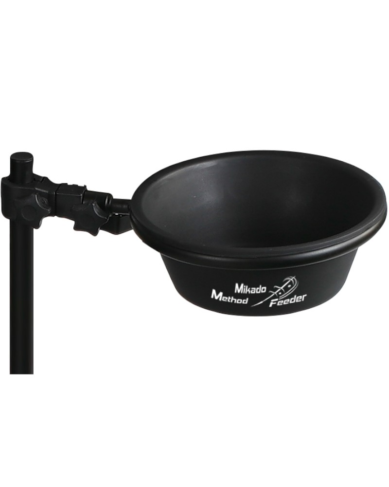 Uchwyt Z Okrągłą Miską 38cm Mikado Na Wodę Zanętę 20/25/36mm
