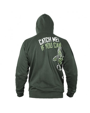 Bluza Wędkarska Z Kapturem Delphin Catch Me! Karp S