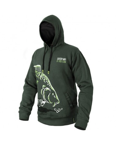 Bluza Wędkarska Z Kapturem Delphin Catch Me! Karp S