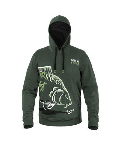Bluza Wędkarska Z Kapturem Delphin Catch Me! Karp M
