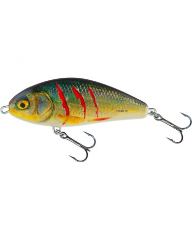 Wobler Salmo Fatso 10cm 48g Wounded Real Roach 0.8-1.2m Floating Pływający