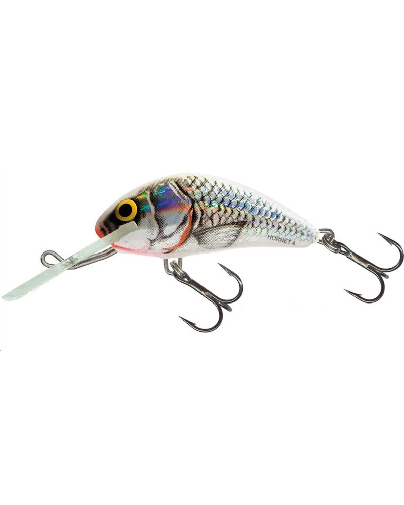 Wobler Salmo Hornet 4cm 3g Silver White Shad 1.5-3.1m Floating Pływający