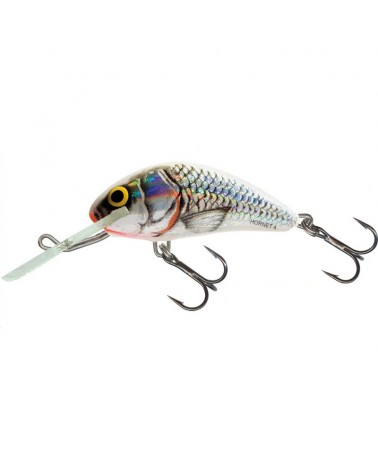 Wobler Salmo Hornet 4cm 3g Silver White Shad 1.5-3.1m Floating Pływający