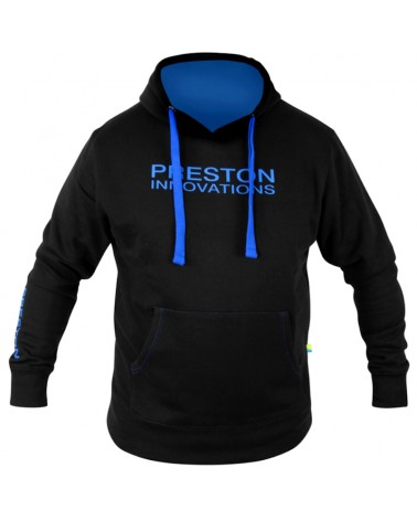 Bluza Wędkarska Z Kapturem Preston Black Hoodie XLarge