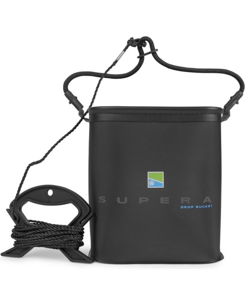 Wiadro EVA Na Wodę Z Linką Preston Supera Drop Bucket 19x18x24cm