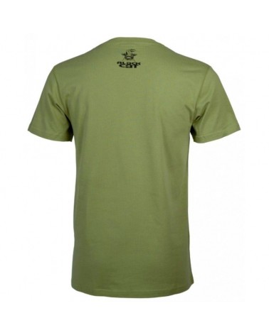 Koszulka Black Cat T-Shirt Military Dla Sumiarzay Zielona S
