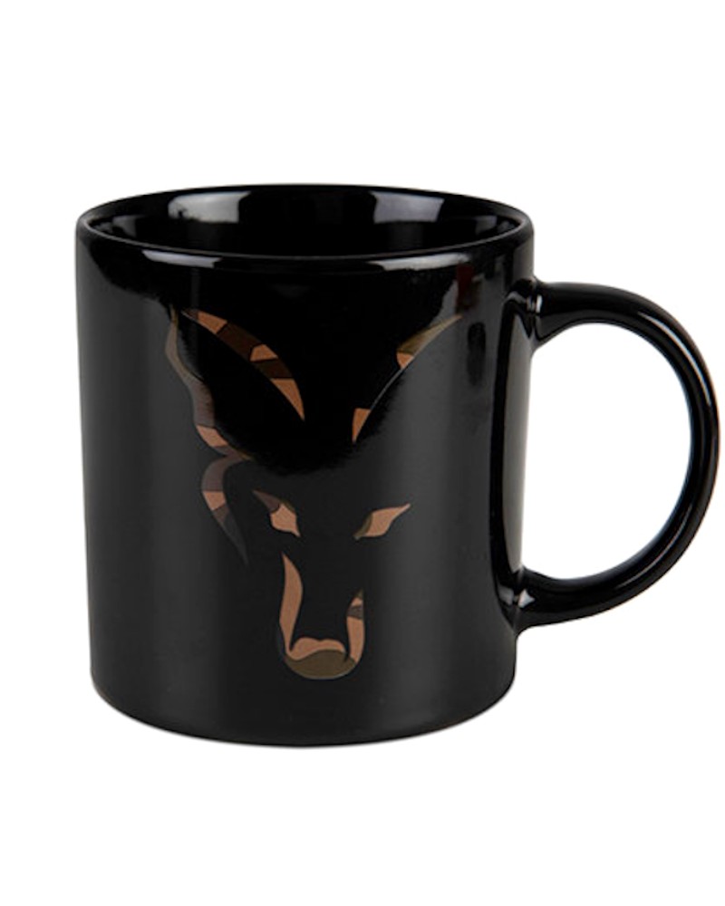 Kubek Wędkarski Ceramiczny Fox Black And Camo Head Ceramic