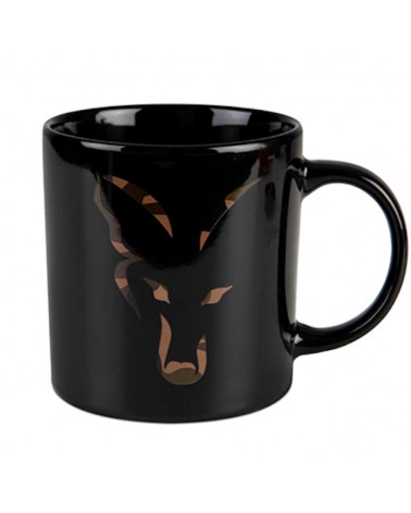 Kubek Wędkarski Ceramiczny Fox Black And Camo Head Ceramic