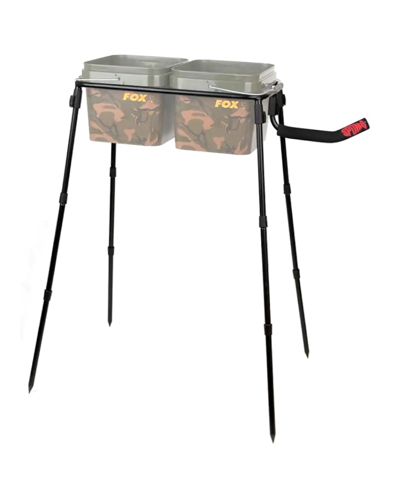 Stanowisko Do Nęcenia Na 2 Wiadra Fox Spomb Double Bucket Stand Kit
