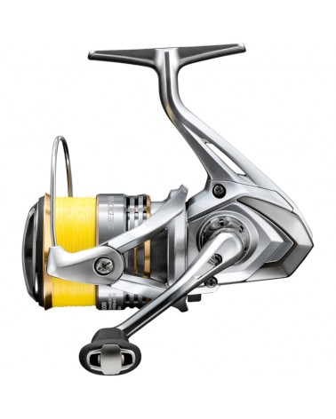 Kołowrotek Spinningowy Shimano Sedona FJ 2500S PE + Nawinięta Plecionka Power Pro Fluo 0.13mm