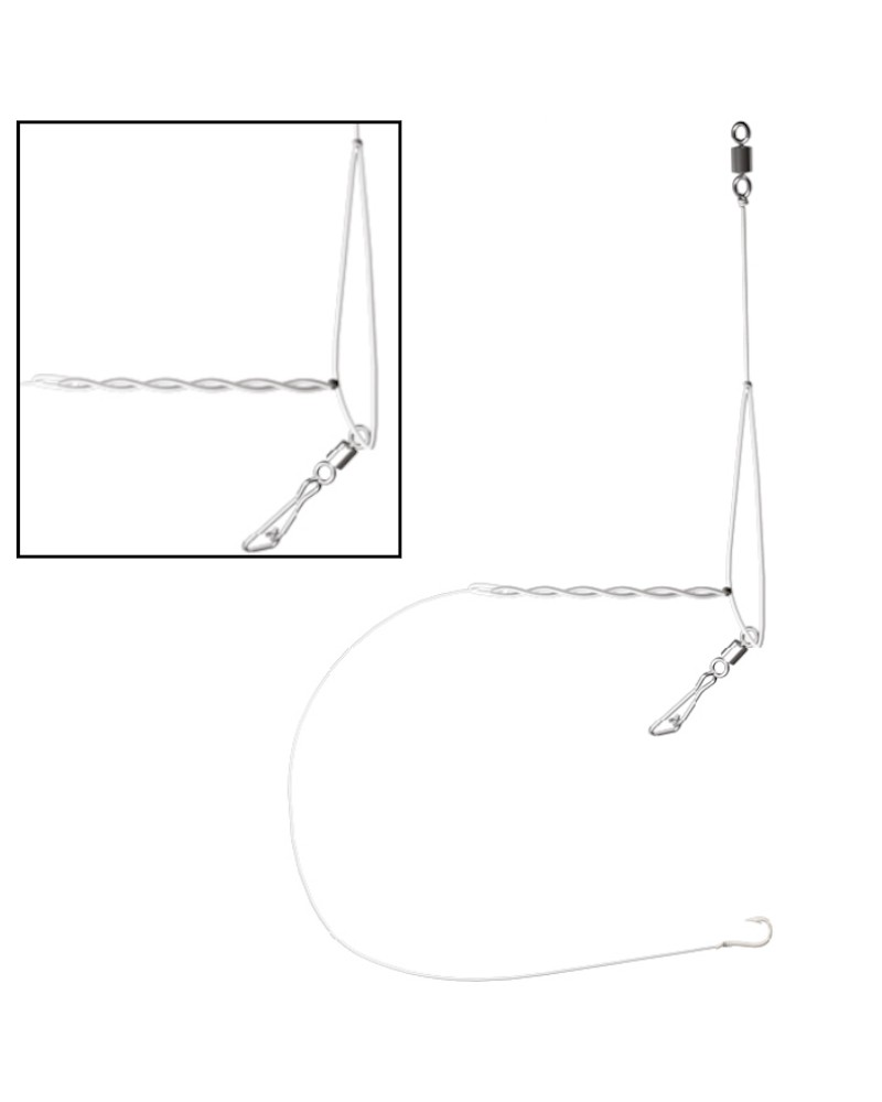 Zestaw Do Koszyka Z Pętlą Flagman Feeder Ready Rig (asymmetrical Loop) + Przypon