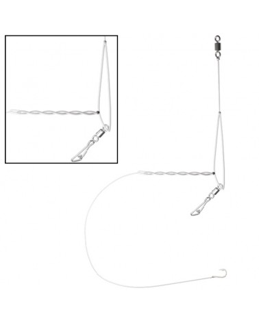 Zestaw Do Koszyka Z Pętlą Flagman Feeder Ready Rig (asymmetrical Loop) + Przypon