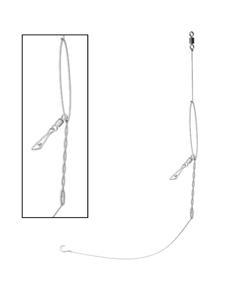 Zestaw Do Koszyka Z Pętlą Flagman Feeder Ready Rig (symmetrical Loop) + Przypon