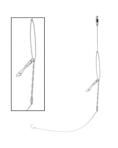 Zestaw Do Koszyka Z Pętlą Flagman Feeder Ready Rig (symmetrical Loop) + Przypon