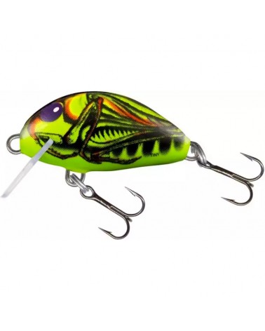 Wobler Salmo Tiny 3cm 2.5g Grasshopper 0.3m Sinking/Tonący