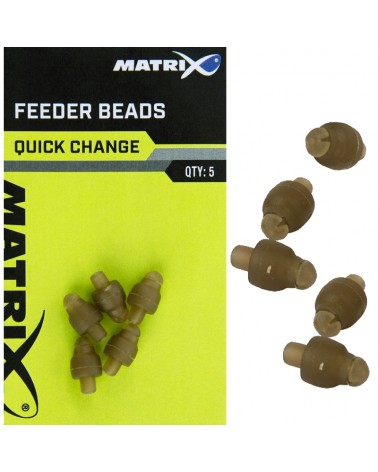 Łącznik Do Szybkiej Wymiany Przyponu Matrix Quick Change Feeder Beads 5szt.