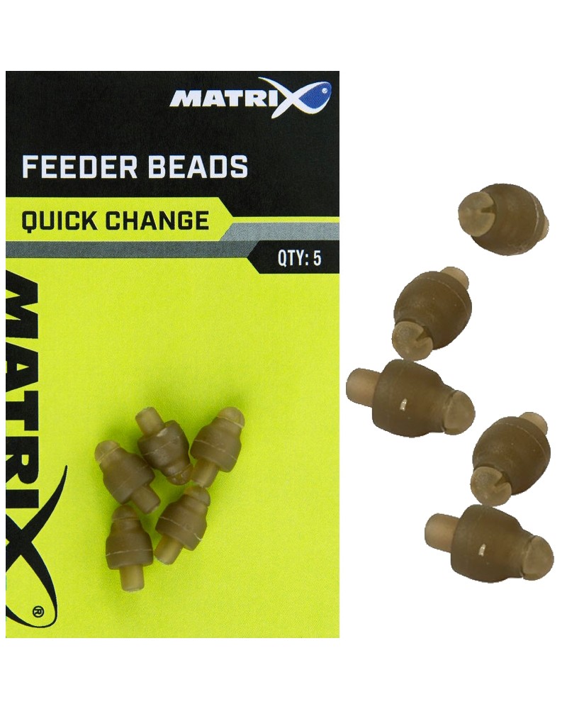 Łącznik Do Szybkiej Wymiany Przyponu Matrix Quick Change Feeder Beads 5szt.