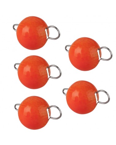 Główka Jigowa Mikado Cheburashka 20g Czerwona op.5szt.