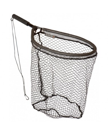 Podbierak Pływający Savage Gear Pro Finezze Landing Net Floating L 46x56x50cm 20mm Rubber Mesh