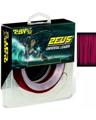 Plecionka Sumowa Na Przypony Black Cat Zeus Universal Leader 1.10mm 165kg 364lbs 40m