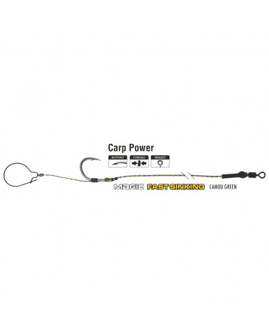 Przypon Karpiowy Traper Maggot Rig Nr 2 25lb