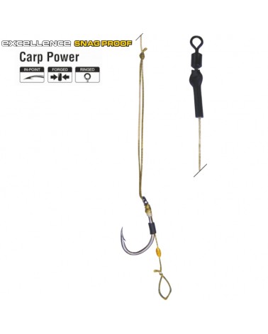 Przypon Karpiowy Traper Classic Hair Rig Nr 4 30lb