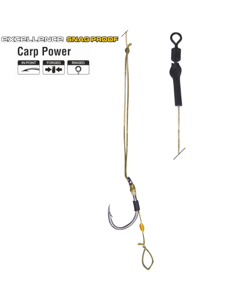Przypon Karpiowy Traper Classic Hair Rig Nr 2 30lb