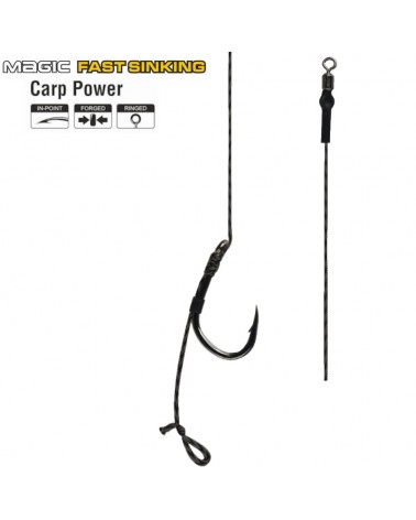 Przypon Traper Karpiowy Classic Rig Nr 2 25lb