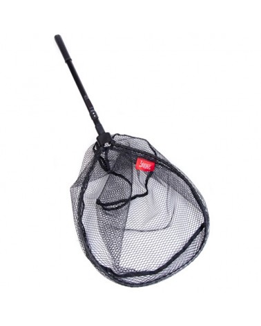 Podbierak Składany Lucky John Folding Landing Net 90/42x35cm Siatka Gumowana