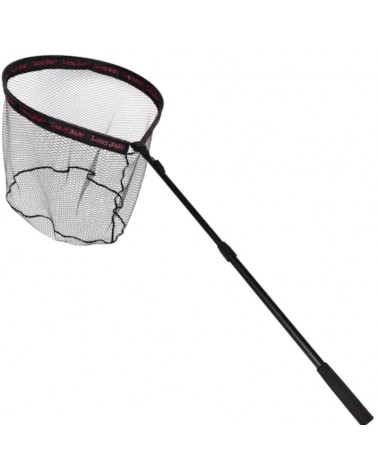 Podbierak Składany Teleskopowy Lucky John Folding Telescopic Landing Net 180/70x60cm Siatka Gumowana
