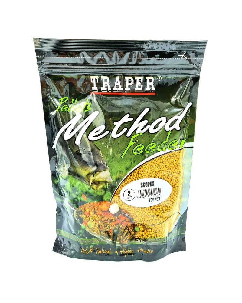 Method Feeder Pellet Traper Scopex 2mm 500g