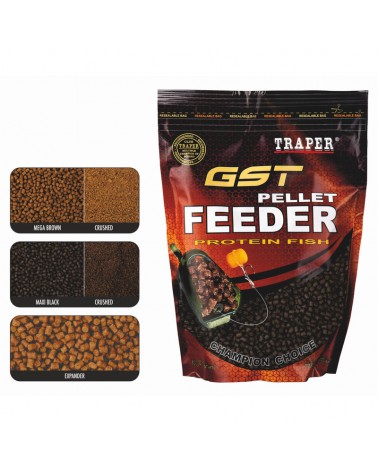 Pellet Traper GST Feeder Maxi Black 2mm 500g