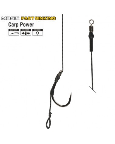 Przypon Karpiowy Traper Extra Heavy Rig 2 35LB