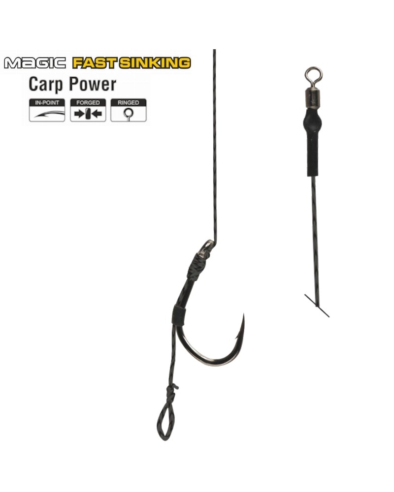Przypon Karpiowy Traper Extra Heavy Rig 2 35LB