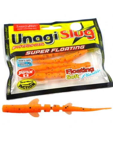 Guma Lucky John Unagi Slug 3" 7.6cm F29 7szt.