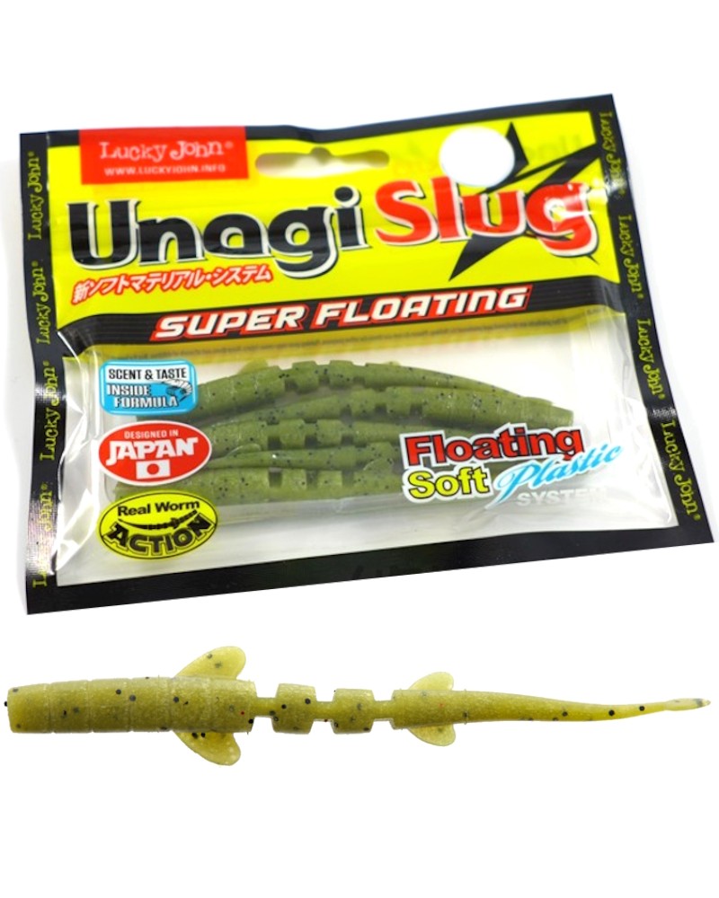 Guma Lucky John Unagi Slug 3" 7.6cm F01 7szt.