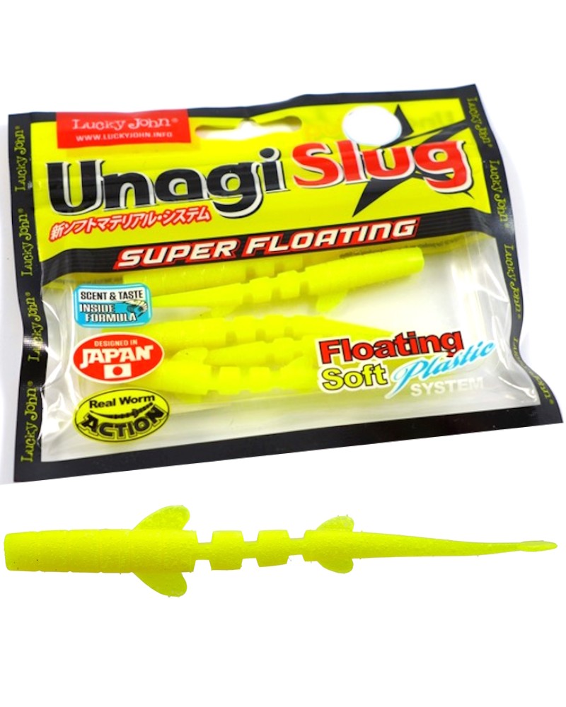 Guma Lucky John Unagi Slug 3" 7.6cm F03 7szt.