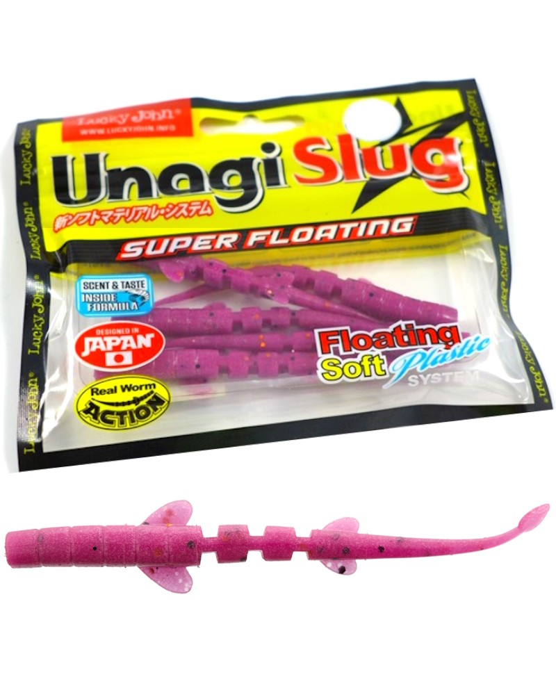 Guma Lucky John Unagi Slug 3" 7.6cm F04 7szt.