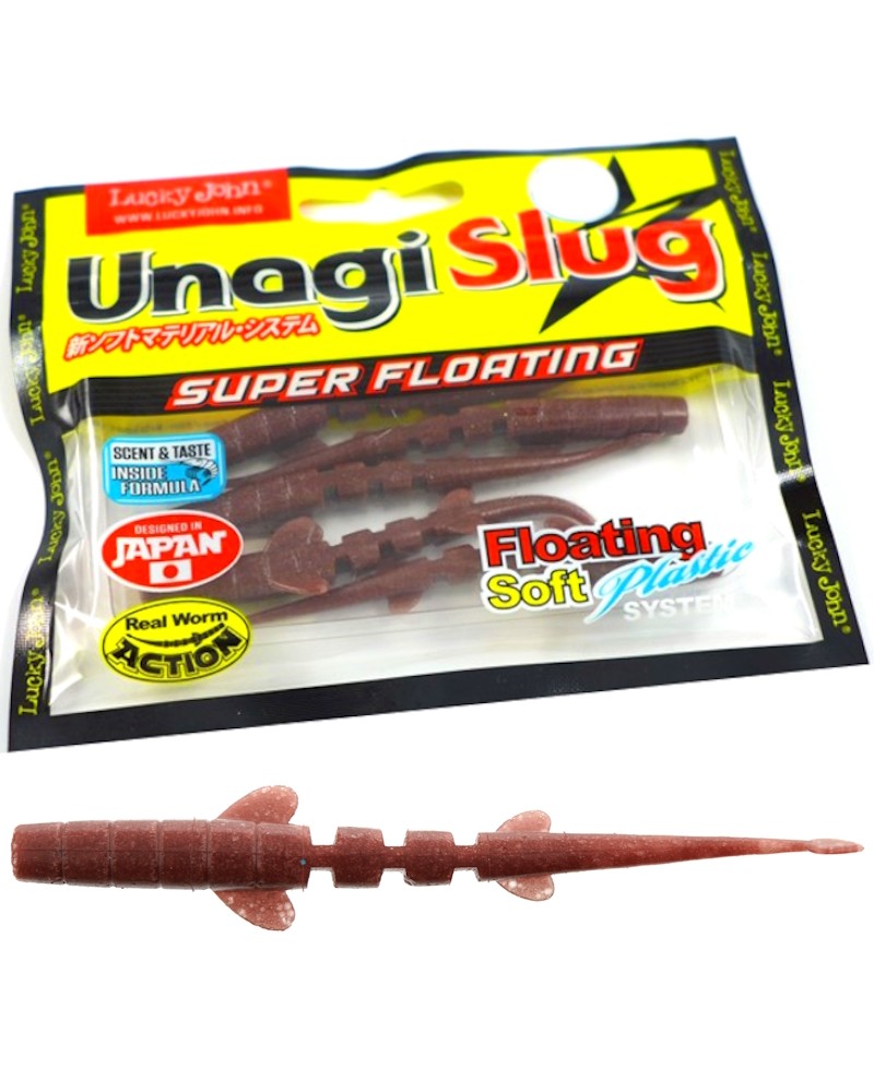 Guma Lucky John Unagi Slug 3" 7.6cm F07 7szt.
