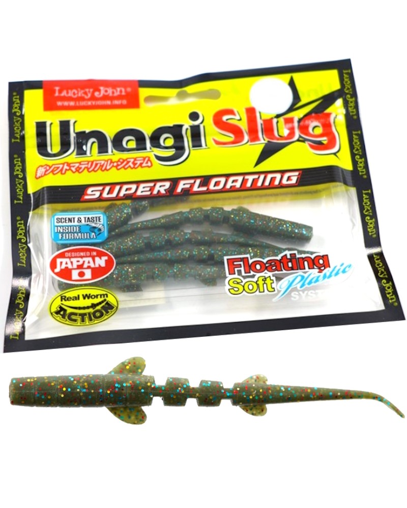 Guma Lucky John Unagi Slug 3" 7.6cm F08 7szt.