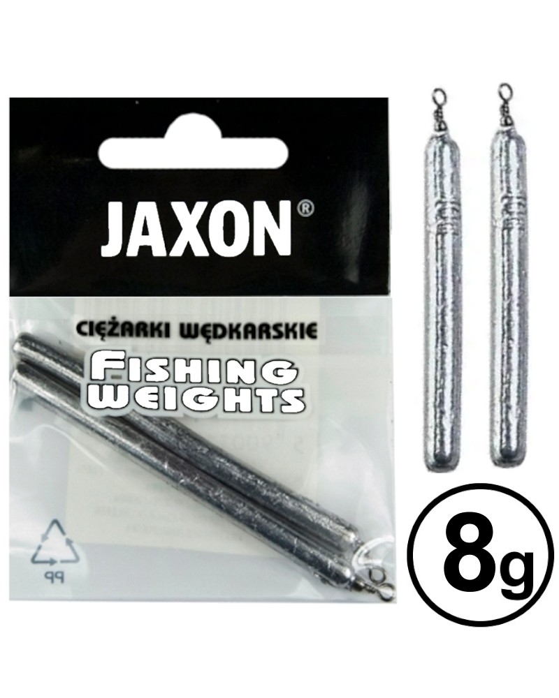 Ciężarek Jaxon Pałeczka Do Bocznego Troka 8g op.2szt.