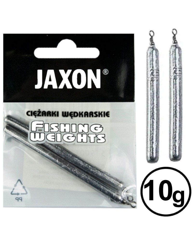 Ciężarek Jaxon Pałeczka Do Bocznego Troka 10g op.2szt.