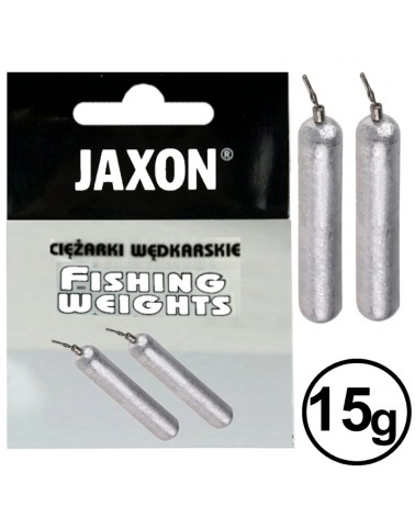 Ciężarek Jaxon Pałeczka Drop Shot 15g op.2szt.