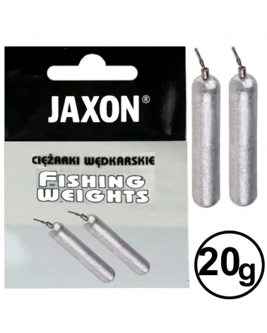 Ciężarek Jaxon Pałeczka Drop Shot 20g op.2szt.