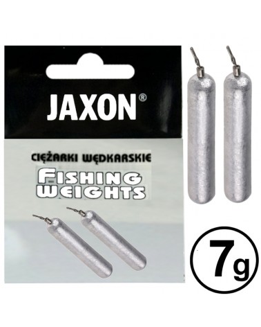 Ciężarek Jaxon Pałeczka Drop Shot 7g op.2szt.