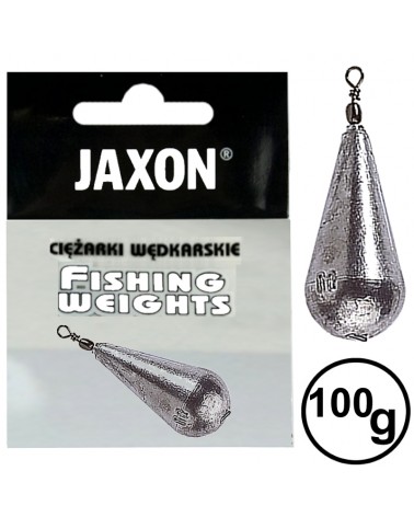 Ciężarek Jaxon Łezka Z Krętlikiem 100g 1szt.