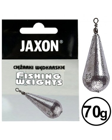 Ciężarek Jaxon Łezka Z Krętlikiem 70g 1szt.